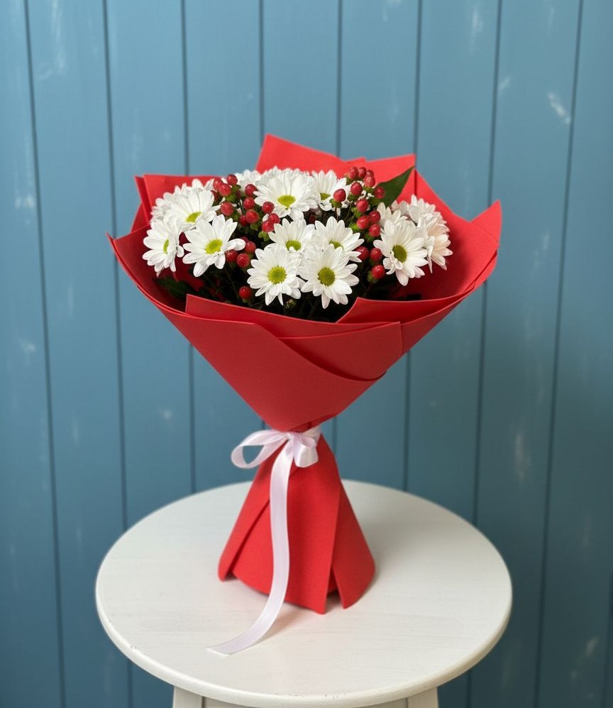 Букет цветов из: Хризантемы в Александровке Наро-Фоминск