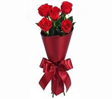 Букет 5 Красных роз Эдлесс Лав в Александровке Наро-Фоминск