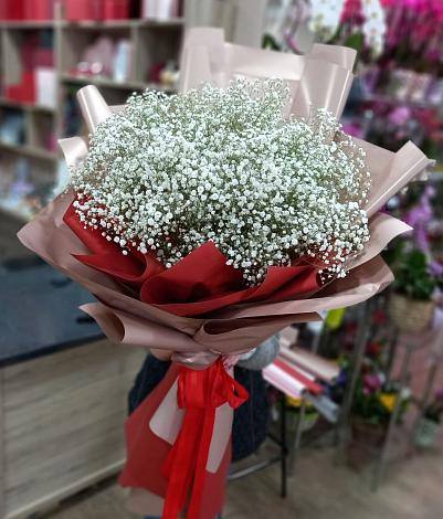 Букет цветов из: Гипсофила в Александровке Наро-Фоминск
