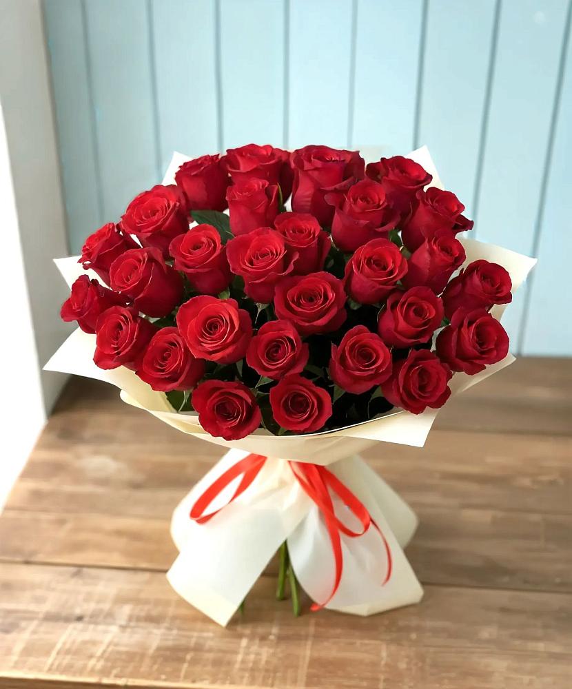 Букет 29 Красных роз в Александровке Наро-Фоминск