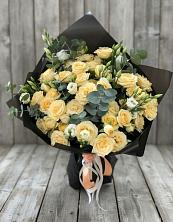 Букет цветов из:  Розы и Лизиантусы в Александровке Наро-Фоминск