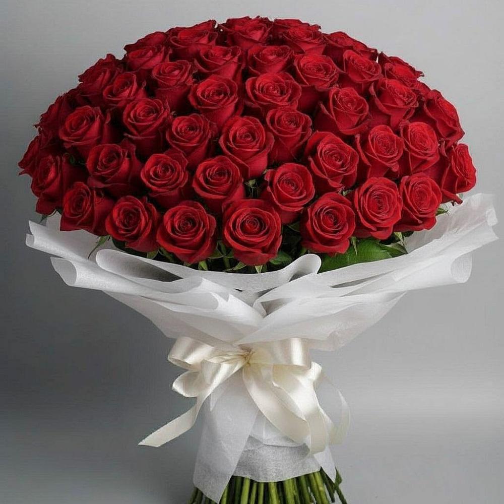 Букет 101 Красная роза Блэк Мэджик в Александровке Наро-Фоминск