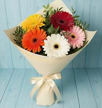 Букет цветов из:  Герберы в Александровке Наро-Фоминск