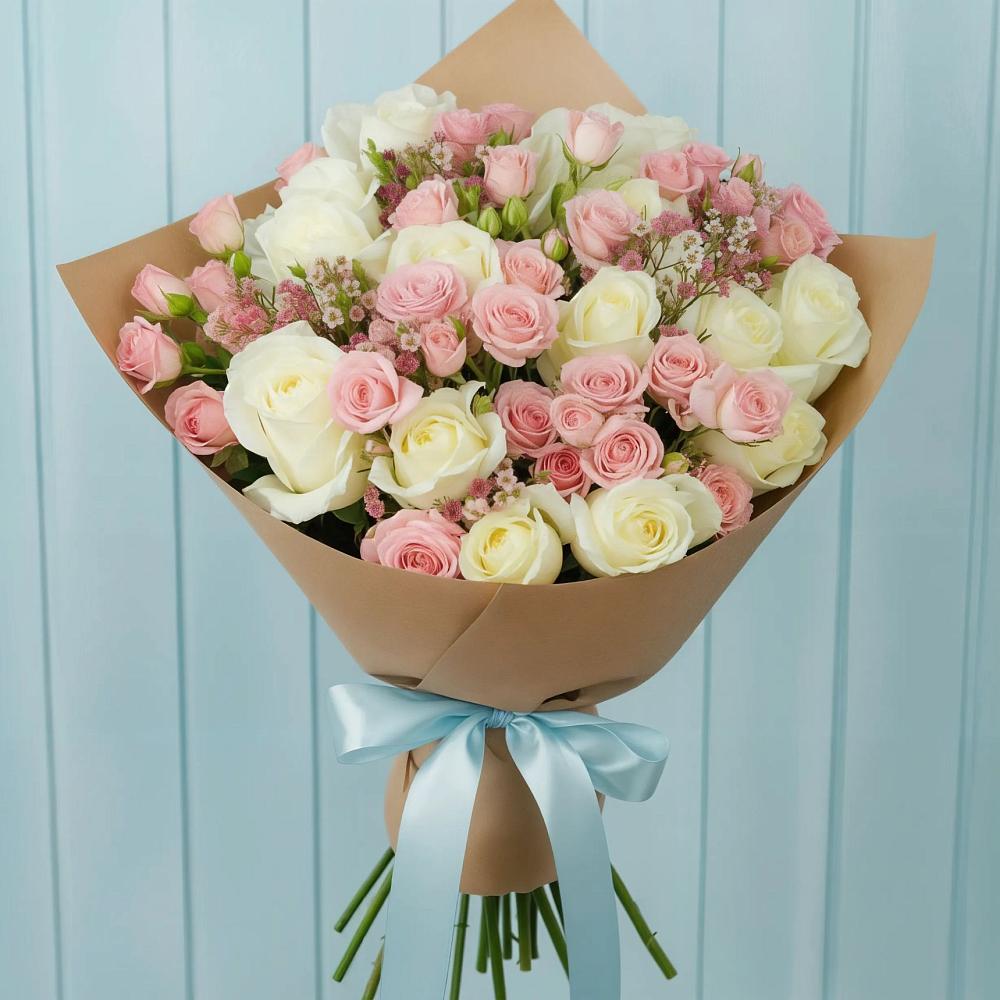Букет цветов из: Розы в Александровке Наро-Фоминск