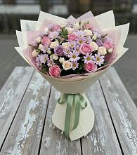 Букет цветов из:  Розы и Хризантемы в Александровке Наро-Фоминск