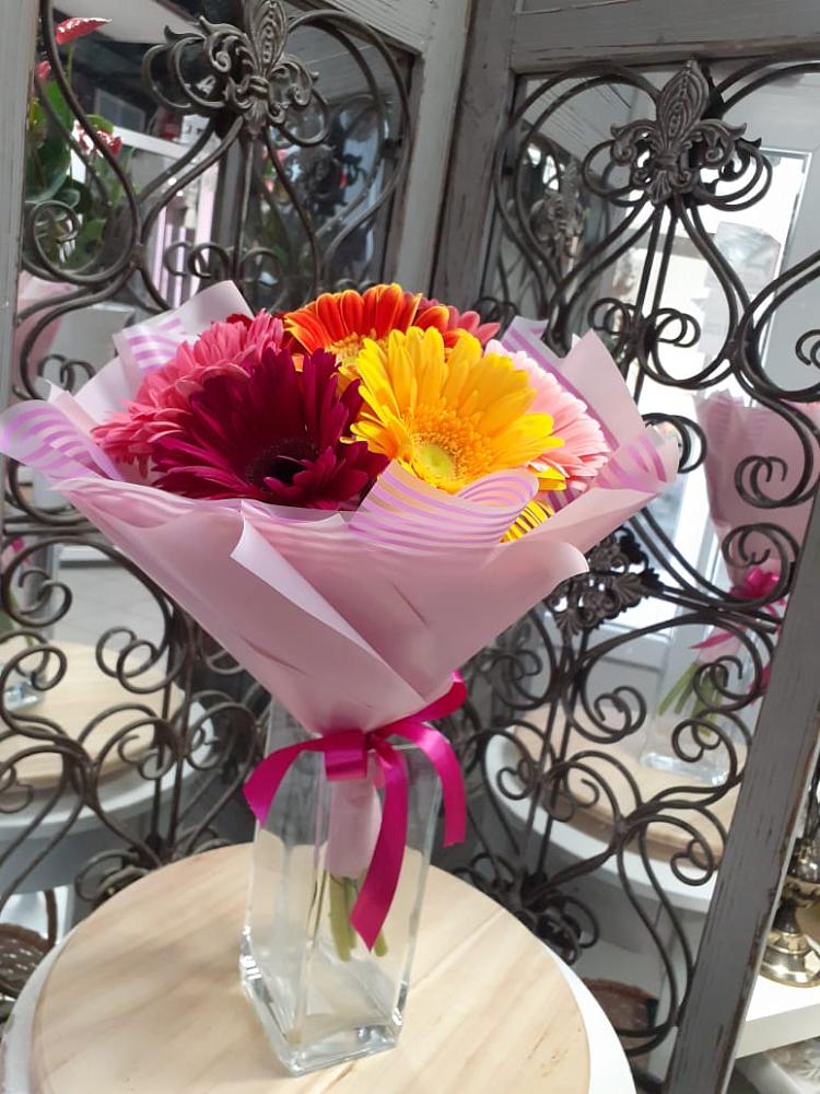 Букет цветов из: Герберы в Александровке Наро-Фоминск