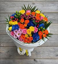 Букет цветов из:  Розы и Хризантемы в Александровке Наро-Фоминск