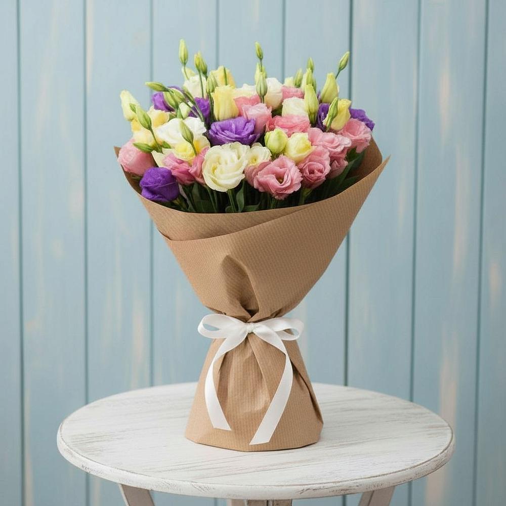 Букет цветов из: Лизиантусы в Александровке Наро-Фоминск