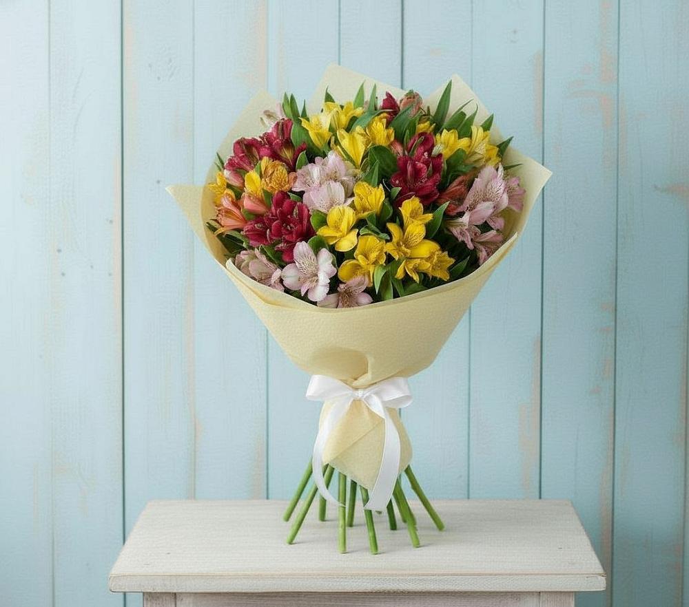 Букет цветов из: Альстромерии в Александровке Наро-Фоминск