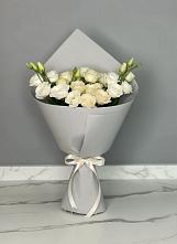 Букет цветов из:  Розы и Лизиантусы в Александровке Наро-Фоминск